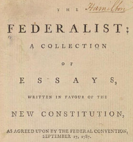 when did alexander hamilton wrote the federalist papers
